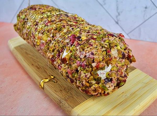 Cranberry Pistachio Cheese Log - Step 6